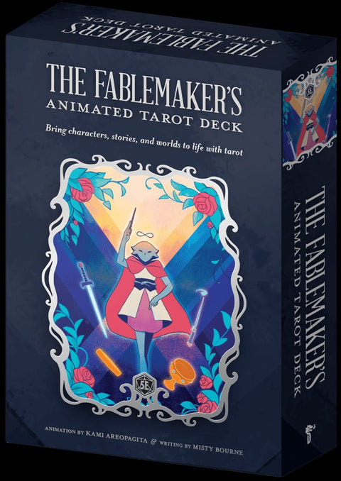 Kiti prekiniai ženklai: The Fablemaker s animated Tarot Kortos Hit Point Press - HOBI.LT 🇱🇹