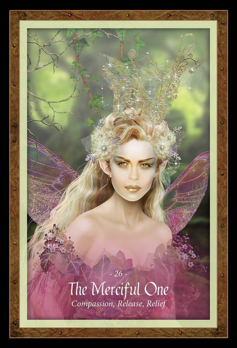 Blue Angel: The Faery Forest Oracle Kortos - HOBI.LT 🇱🇹