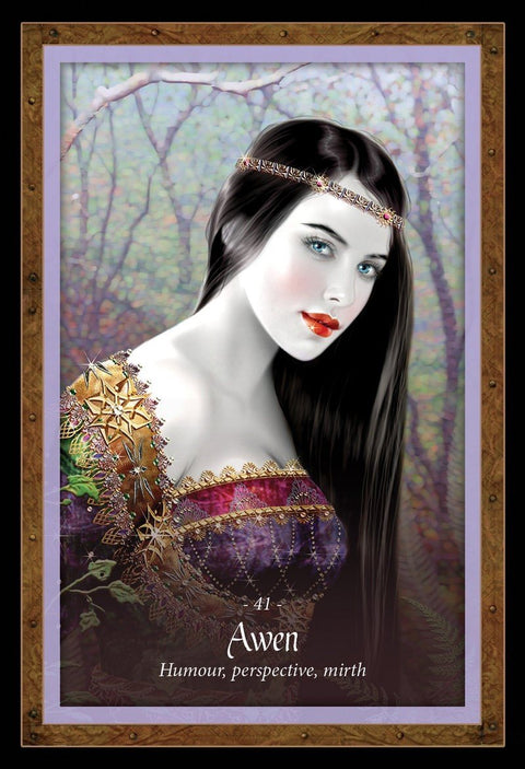 Blue Angel: The Faery Forest Oracle Kortos - HOBI.LT 🇱🇹