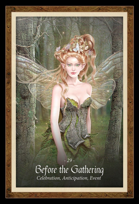 Blue Angel: The Faery Forest Oracle Kortos - HOBI.LT 🇱🇹