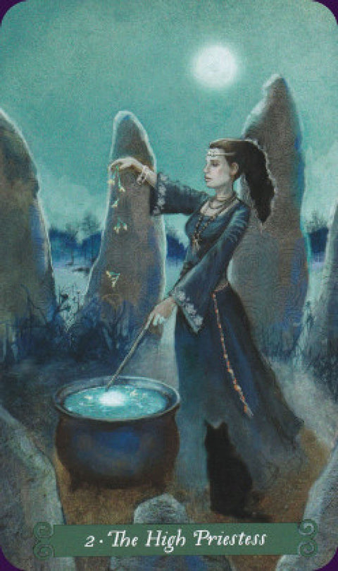 Llewellyn: The Green Witch Tarot Kortos - HOBI.LT 🇱🇹
