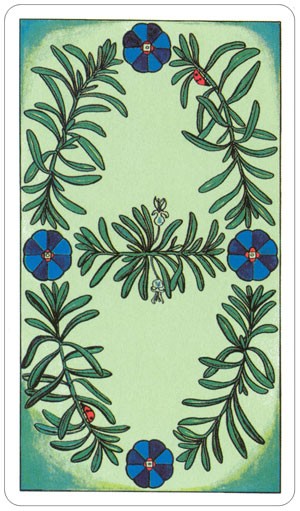 The Herbal Tarot kortos