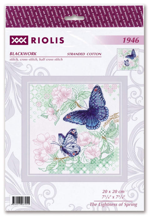 RIOLIS: The Lightness of Spring siuvinėjimo rinkinys iš RIOLIS Nr.: 1946 - HOBI.LT 🇱🇹