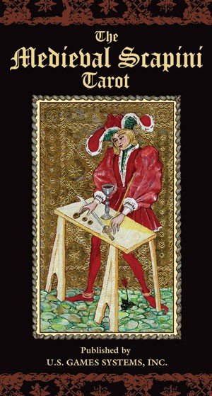 US Games Systems: The Medieval Scapini Tarot krotos - HOBI.LT 🇱🇹