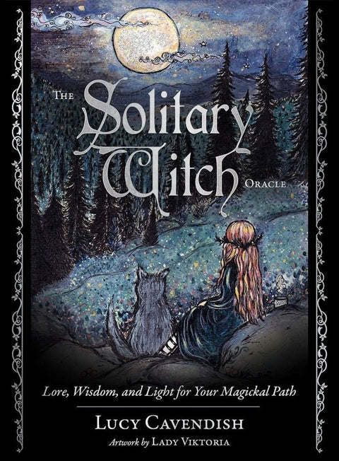 Blue Angel: The Solitary Witch Oracle kortos - HOBI.LT 🇱🇹