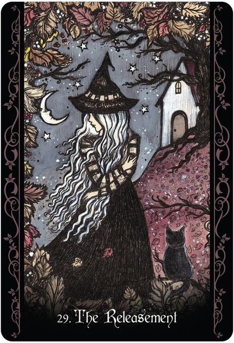 Blue Angel: The Solitary Witch Oracle kortos - HOBI.LT 🇱🇹