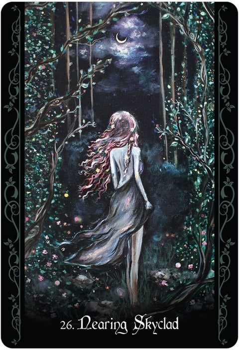 Blue Angel: The Solitary Witch Oracle kortos - HOBI.LT 🇱🇹