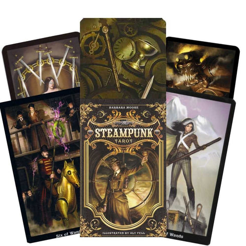 Llewellyn: The Steampunk Tarot Kortos - HOBI.LT 🇱🇹