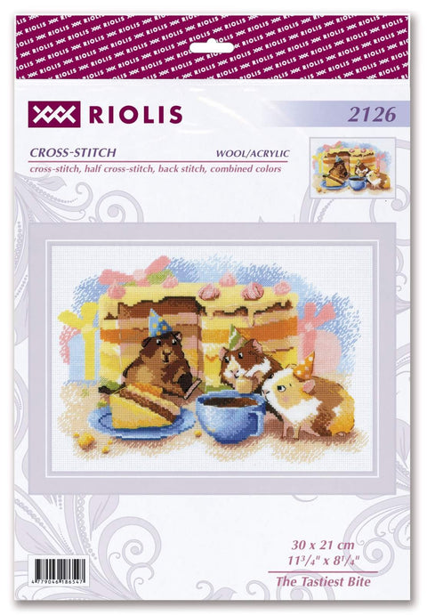 RIOLIS: The Tastiest Bite. Siuvinėjimo rinkinys iš RIOLIS Nr.: 2126 - HOBI.LT 🇱🇹