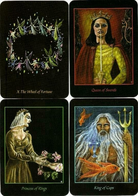 The Twilight Realm: A Tarott Of Faery kortos