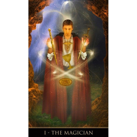Lo Scarabeo: Thelema Tarot Kortos - HOBI.LT 🇱🇹