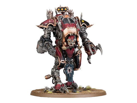 Warhammer 40,000 Chaos Knights Houndpack Lance – 7 War Dogs miniatiūrų rinkinys