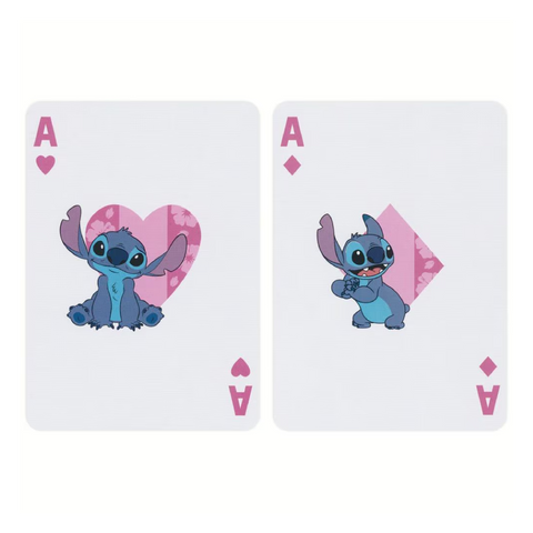 Disney Stitch žaidimų kortos – pokeriui, triukams ir kolekcionieriams