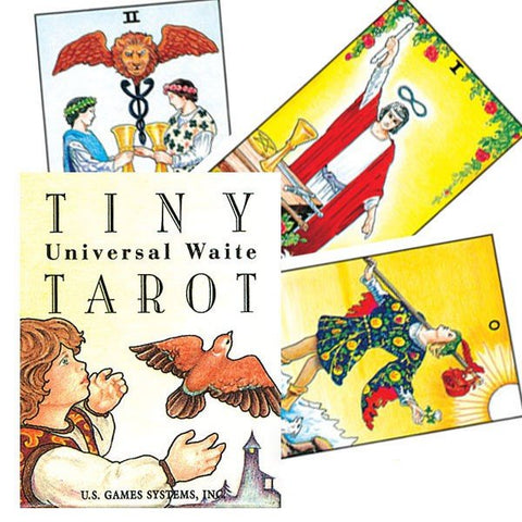 US Games Systems: Tiny Universal Waite Tarot kortos - HOBI.LT 🇱🇹