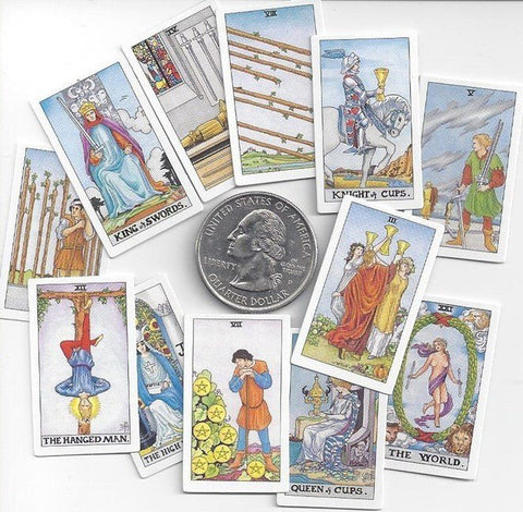 US Games Systems: Tiny Universal Waite Tarot kortos - HOBI.LT 🇱🇹
