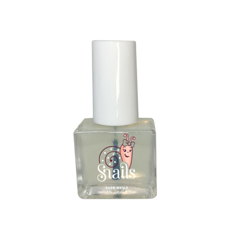 Snails Petite vandens pagrindo nuplaunamas bespalvis nagų stiprintuvas vaikams, 5 ml