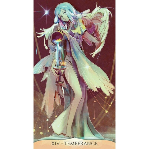 Traditional Manga Tarot kortos
