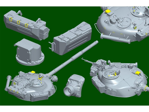 Trumpeter T-72M pagrindinio tanko modelis 1/35 09603