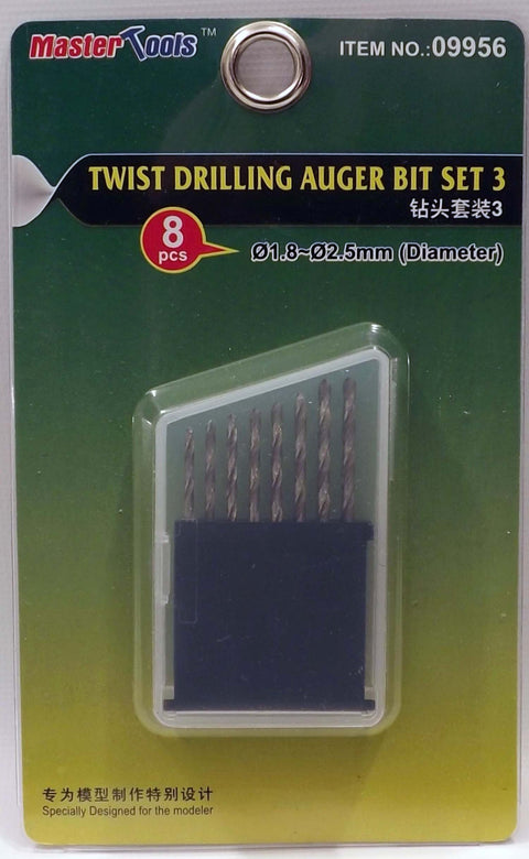 Trumpeter grąžtų rinkinys 8 vnt. 1,8–2,5 mm (09956)