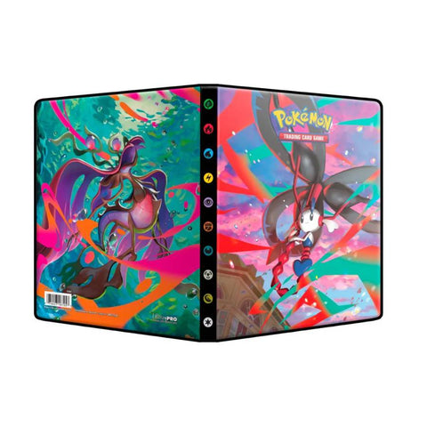 Pokémon 4 kišenių albumas Mega Floette/Dragalge – iki 80 kortų