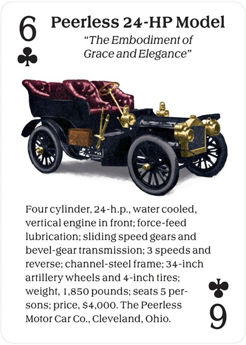 US Games Systems: Turn Of The Century Motor Cars žaidimų kortos - HOBI.LT 🇱🇹