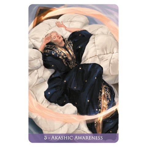 Akashic Connection orakulo kortos su spalvota knyga, Lo Scarabeo