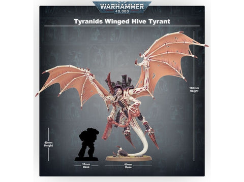 Warhammer 40,000 Tyranids Hive Tyrant figūrėlės rinkinys