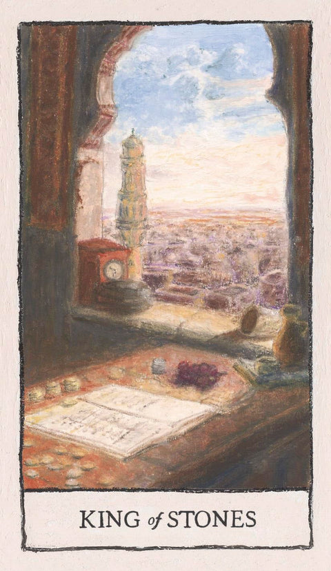 Mindscapes Tarot kortos (80) – Hay House taro kaladė, aliejinės pastelės