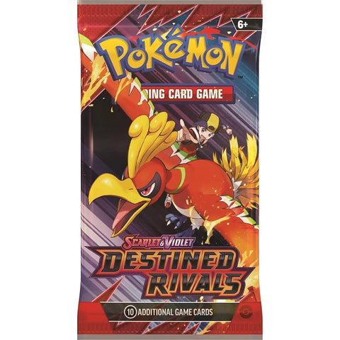 Pokémon TCG Scarlet & Violet: Destined Rivals papildymo pakelis, 10 kortų anglų