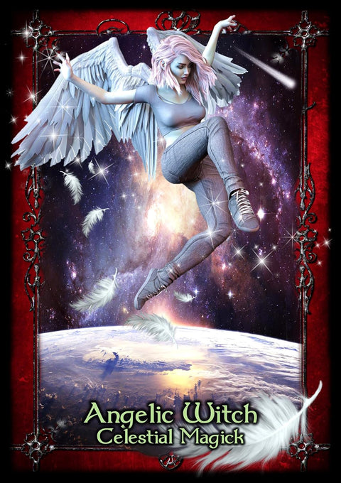 Witches of the Craft orakulo kortos – Solarus, 48 vnt., būrimams