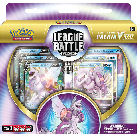 Pokémon TCG Origin Forme Palkia VSTAR League Battle Deck 60 kortų kaladė