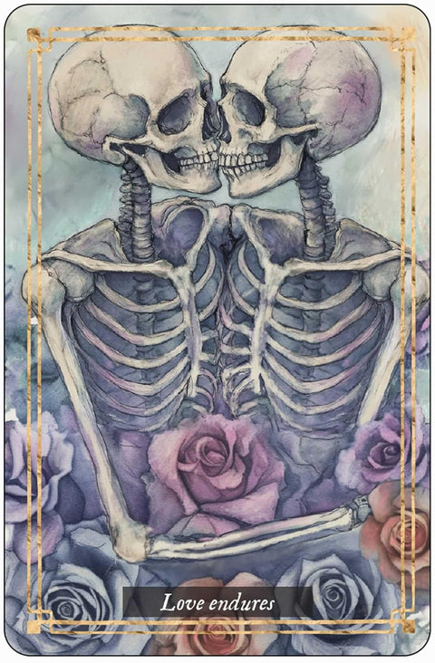 Memento Mori afirmacijų orakulo kortos kasdieniams įkvėpimams