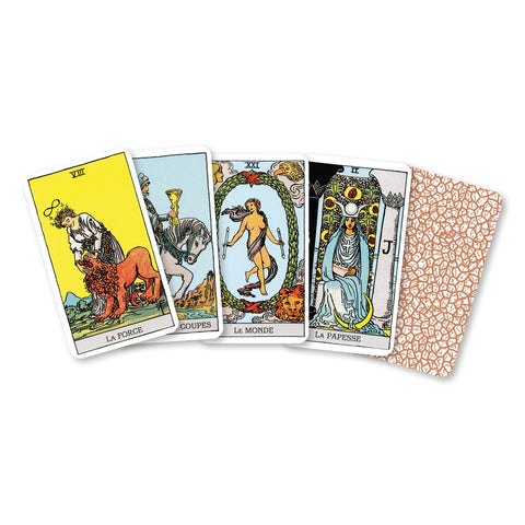 Mini Taro A.E. Waite & Petit Lenormand rinkinys – prancūzų k., būrimams