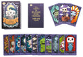 Tarot kortos The Nightmare Before Christmas (Disney/Tim Burton) violetiniame dėkle, komplektas su vadovu ir išskleistomis iliustruotomis kortomis
