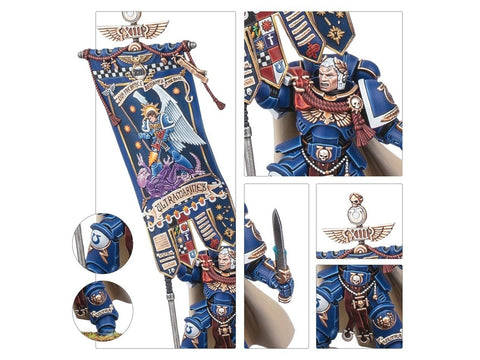 Warhammer 40,000 Ultramarines Victrix Garbės Sargyba (3 miniatiūros)