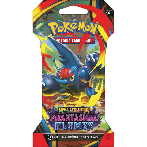Pokemon TCG Phantasmal Flames Mega Evolution papildymo pakelis (EN)