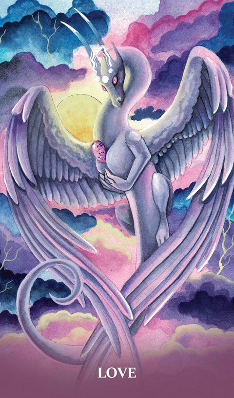 Blue Angel: Universal Dragon Oracle kortos - HOBI.LT 🇱🇹
