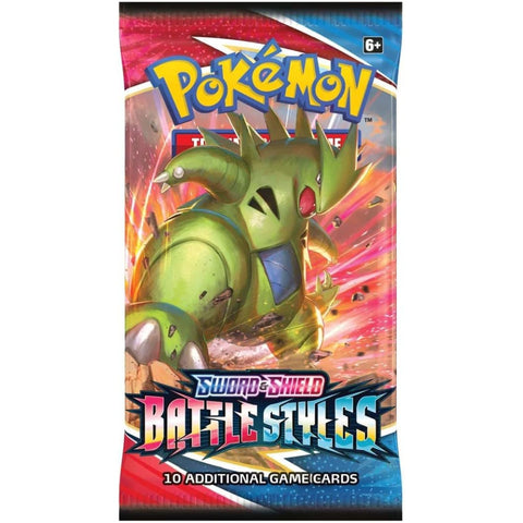 Pokémon TCG Battle Styles papildymo pakelis, 10 kortų (EN)