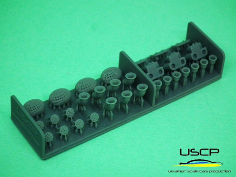 USCP Weber karbiuratorių rinkinys 1/24, 4–6 cilindrų (24A103)