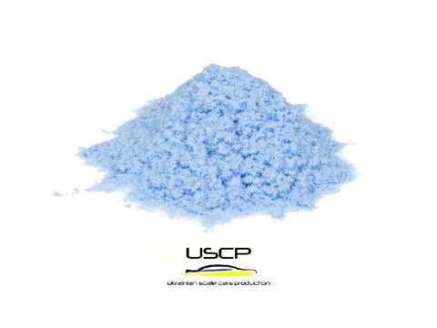 USCP flokavimo milteliai, šviesiai mėlyni, 30 ml, 1/24 masteliui (24A044)