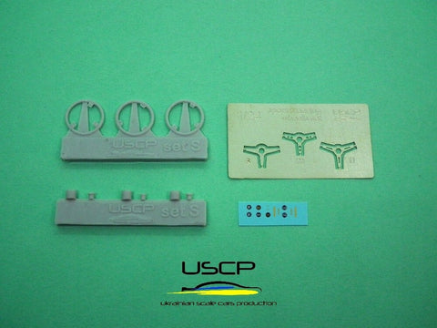 USCP sportinių vairų rinkinys 1/24 mastelis, USCP-24A055