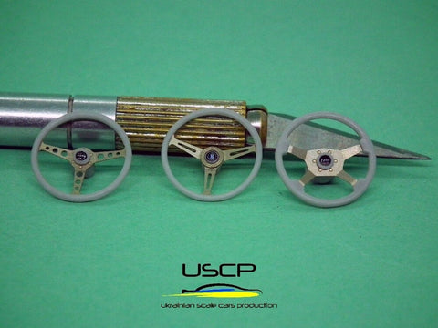 USCP klasikiniai vairai 1/24 mastelio automobilių modeliams rinkinys 24A054
