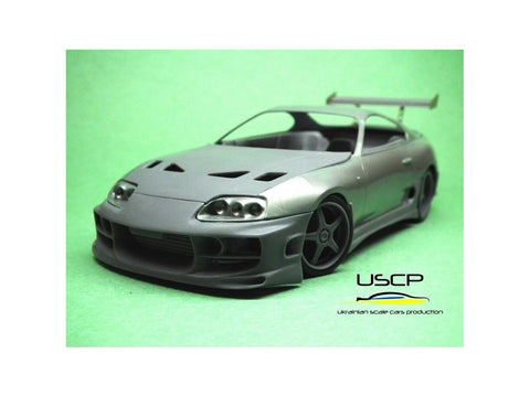 USCP Toyota Supra Greiti ir įsiutę transkitas Tamiya 1/24, 24T011