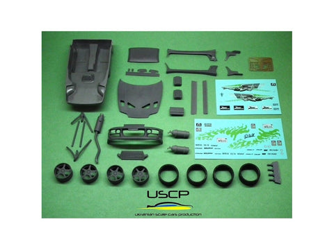 USCP Toyota Supra Greiti ir įsiutę transkitas Tamiya 1/24, 24T011