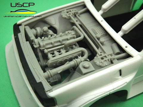 USCP dervos variklio skyrius Audi Quattro S1 Gr.B 1/24 (Beemax B24017)