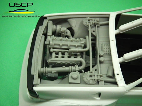USCP dervos variklio skyrius Audi Quattro S1 Gr.B 1/24 (Beemax B24017)