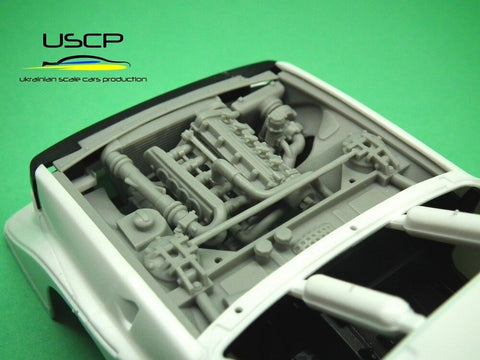 USCP dervos variklio skyrius Audi Quattro S1 Gr.B 1/24 (Beemax B24017)