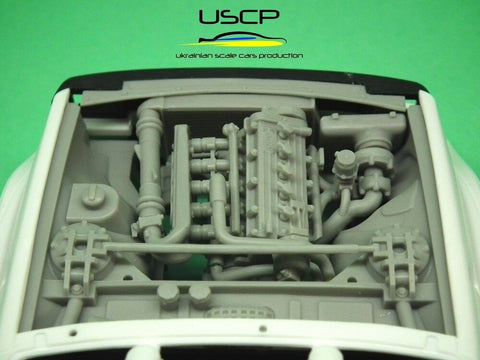 USCP dervos variklio skyrius Audi Quattro S1 Gr.B 1/24 (Beemax B24017)