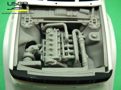 USCP dervos variklio skyrius Audi Quattro S1 Gr.B 1/24 (Beemax B24017)