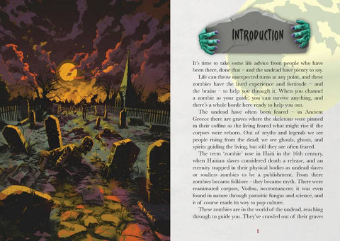 Zombių orakulo kortos su knygele – Oracle of the Undead